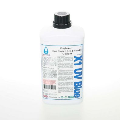 Liquide watercooling Mayhems X1 UV bleu Premix 1L