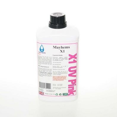 Liquide watercooling Mayhems X1 UV rose Premix 1L