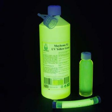Liquide watercooling Mayhems X1 UV jaune vert Premix 1L
