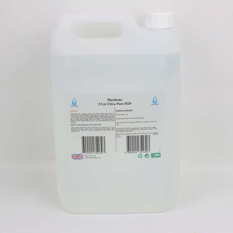 Liquide watercooling Mayhems Ultra Pure H2O Premix 5L