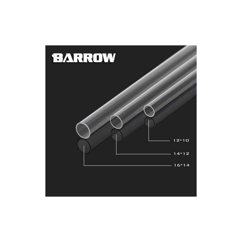 Barrow YK14-12 - tube rigide acrylique 12x14mm