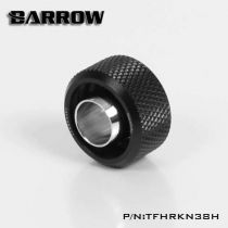 Embout Barrow TFHRKN38H - embout droit pour tuyau souple 10mm 16mm Noir