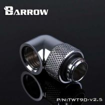 Embout Barrow TWT90-v2.5 - embout rotatif 90° couleur argent